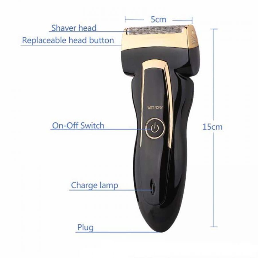 Kemei Rechargeable Electric Shaver Razor Trimmer KM-858
